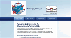 Desktop Screenshot of pharmasupplypartners.com